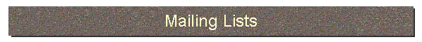 Mailing Lists