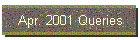 Apr. 2001 Queries