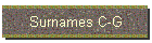 Surnames C-G