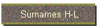 Surnames H-L